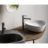 Раковина-чаша VITRA PLURAL низкая, треугольная 47 cм, цвет Матовый Белый 7812B401-0016