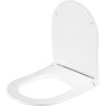 Универсальное тонкое сиденье для унитаза VITRA S50, микролифт 110-003-019